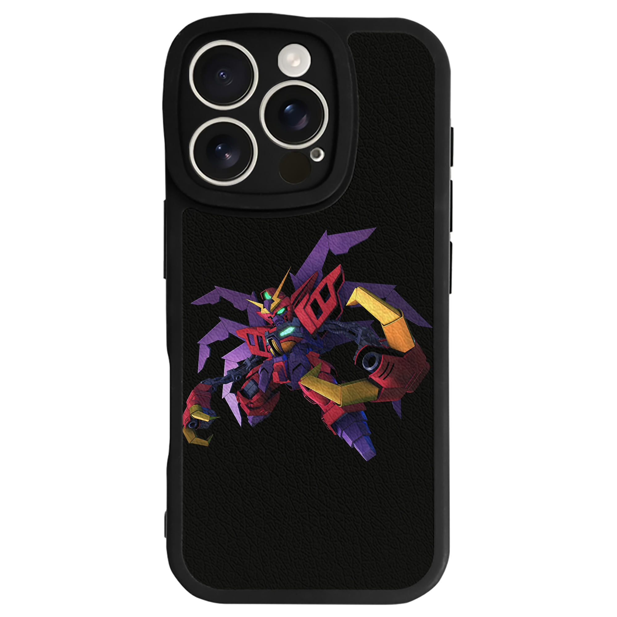 （画像用） 機動戦士ガンダム Mobile Suit Gundam 【iPhone 16シリーズ対応】シリコンスマホケース（レザー調） 材質：シリコン